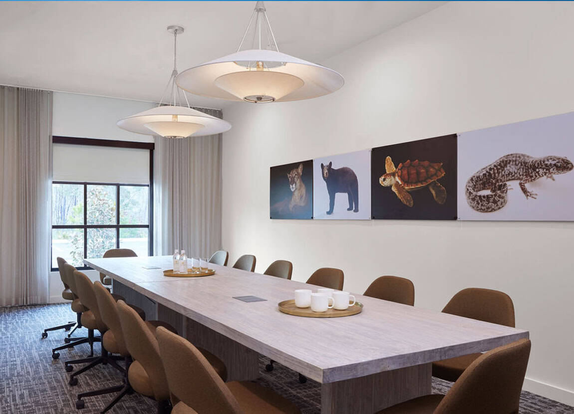 Lodge 30A's boardroom.