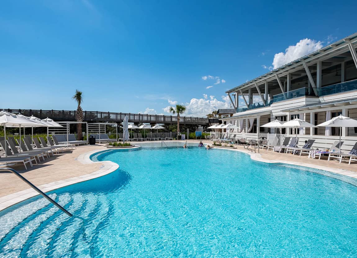 Watercolor Inn pool.